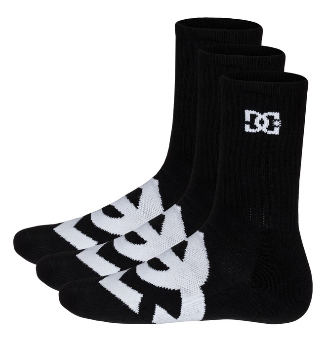 dcshoes, Willis Socks, BLACK (blk) 0 Willis Socks Black 51340004 DC Shoes