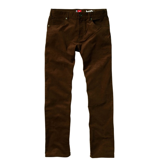 dcshoes, Men's Mike Mo Core Relaxed Corduroy Pants, CHOCOLATE (chl) 0 Men's Mike Mo Core Relaxed Corduroy Pants 51800114 DC Shoes