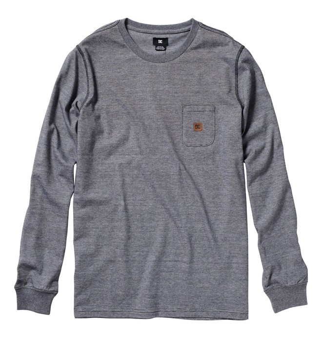 dcshoes, Men's Assistant Manager Long Sleeve Tee, BLACK (blk) 0 Men's Assistant Manager Long Sleeve Tee 51830118 DC Shoes