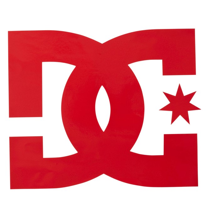 dcshoes, Star Vinyl 10" Sticker - pack of 25, ATHLETIC RED (ath) 0 Star Vinyl 10" Sticker - pack of 25 Red 52380003 DC Shoes