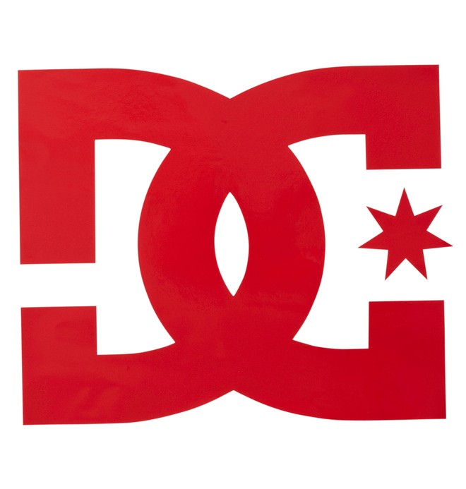 dcshoes, Star Vinyl 14 Sticker - Pack of 25, ATHLETIC RED (ath) 0 Star Vinyl 14 Sticker - Pack of 25 Red 52380004 DC Shoes