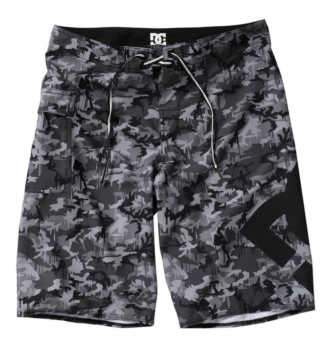 dcshoes, Lanai Boardshorts, BLACK CAMO (kco) 0 Lanai Boardshorts Black 52810033 DC Shoes