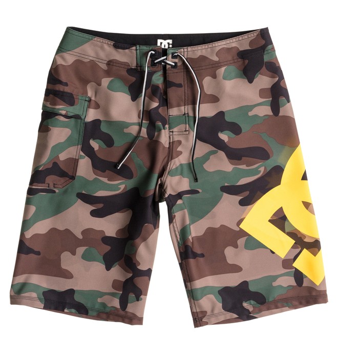 dcshoes, Lanai Boardshorts, LANAICAMOSTRIPE (cqy6) 0 Lanai Boardshorts Brown 52810033 DC Shoes