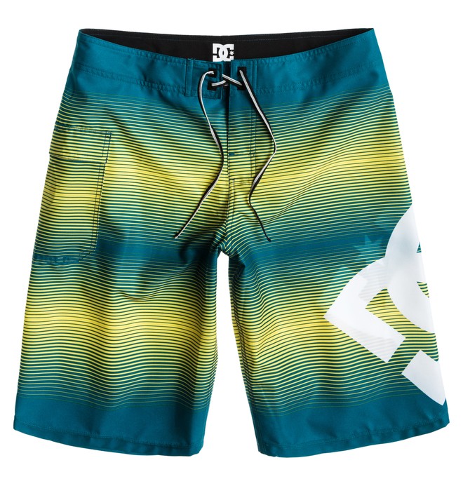 dcshoes, Lanai Boardshorts, SAFETY YELLOW STRIPE (yhj3) 0 Lanai Boardshorts Yellow 52810033 DC Shoes