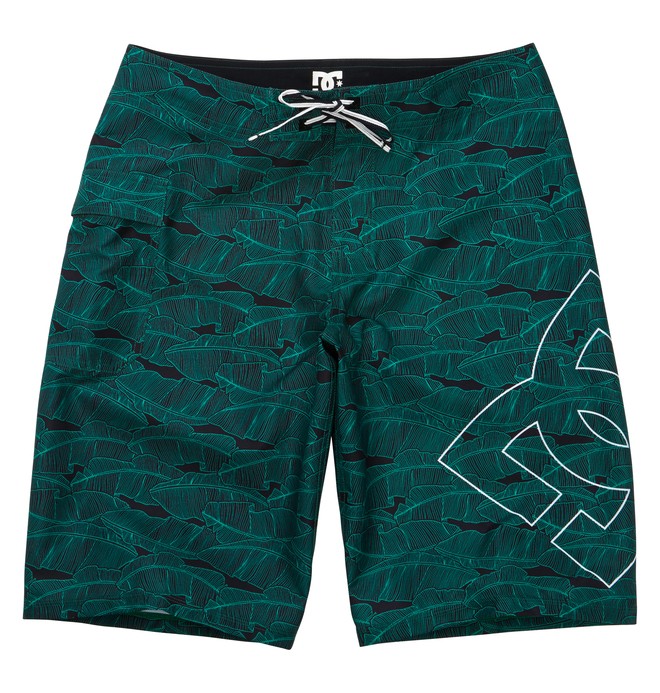 dcshoes, Lanai Boardshorts, GRSSSTNFLOR (gns6) 0 Lanai Boardshorts Green 52810033 DC Shoes