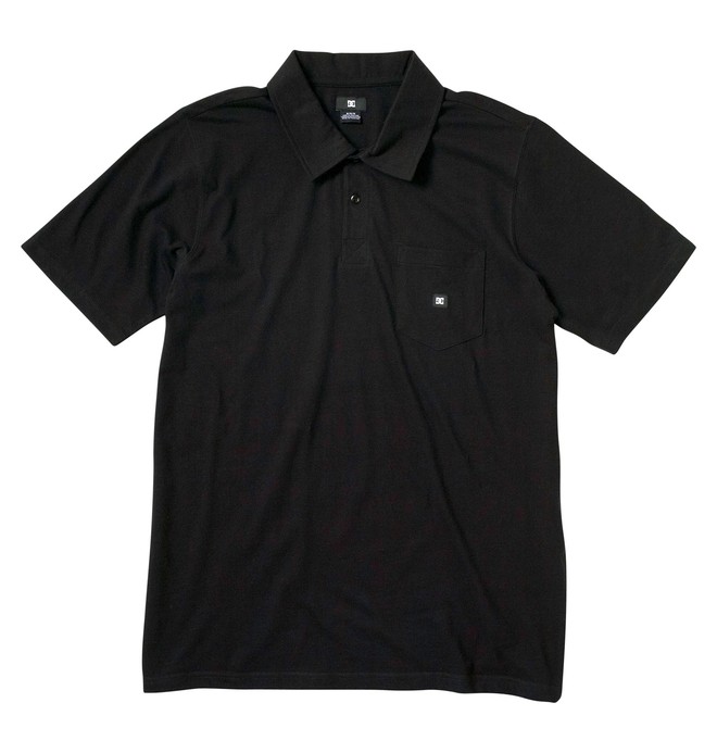 dcshoes, Men's Chomper Polo Shirt, BLACK (blk) 0 Men's Chomper Polo Shirt 52860040 DC Shoes