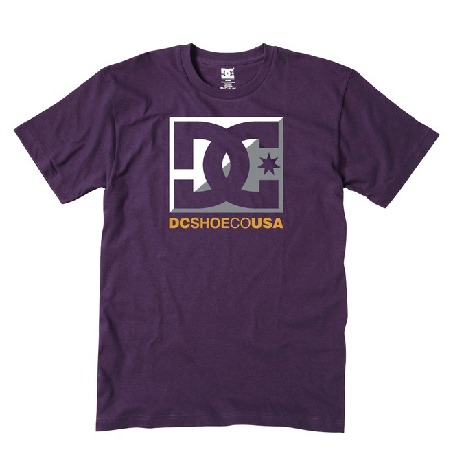 dcshoes, Cross Star Tee, PURPS (pur) 0 Cross Star Tee Purple 53200439 DC Shoes