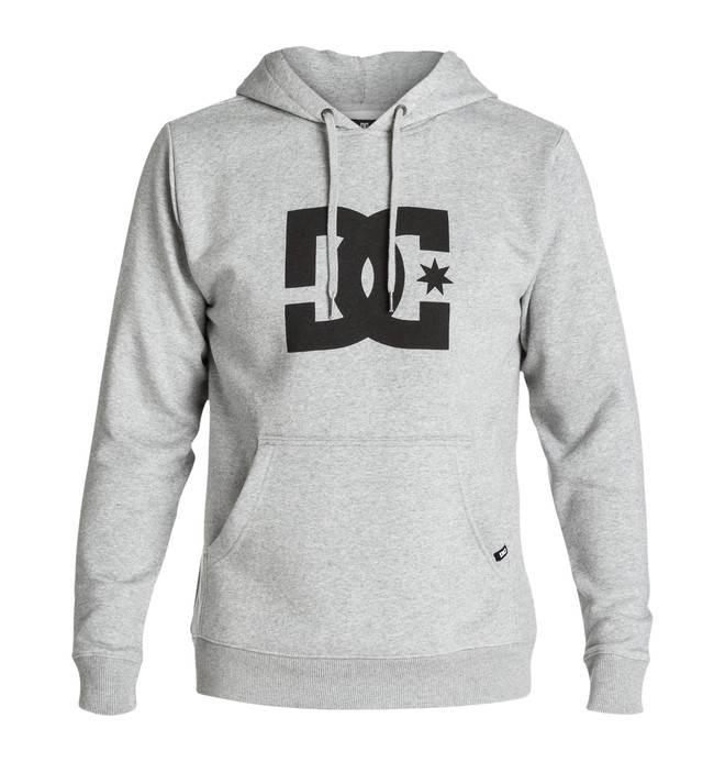 dcshoes, Star PH Hoodie, HEATHER GREY / BLACK (hb1) 0 Star PH Hoodie Grey 53240026 DC Shoes
