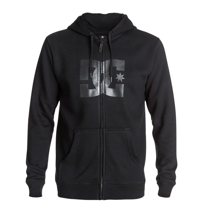 dcshoes, Men's Star ZH Hoodie, BLACK / BLACK (bb2) 0 Men's Star ZH Hoodie Black 53260087 DC Shoes