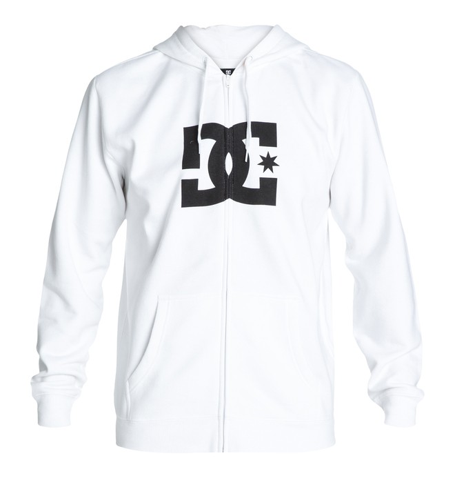dcshoes, Men's Star ZH Hoodie, WHITE (wht) 0 Men's Star ZH Hoodie White 53260087 DC Shoes