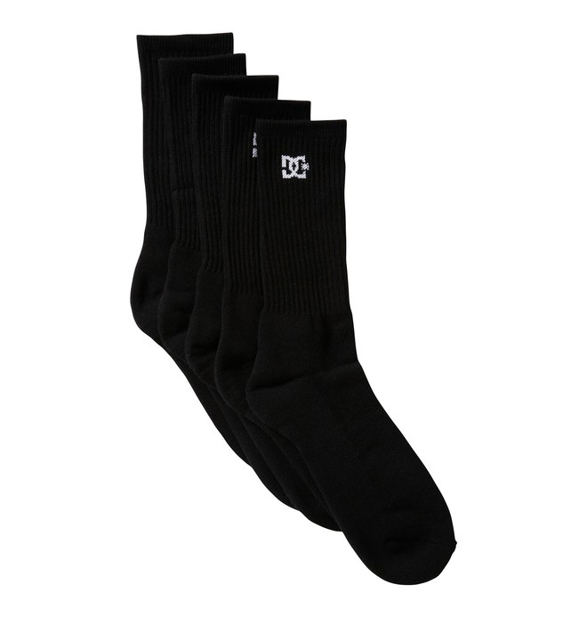 dcshoes, Men's Prentice Crew Socks, BLACK (blk) 0 Men's Prentice Crew Socks 53340044 DC Shoes