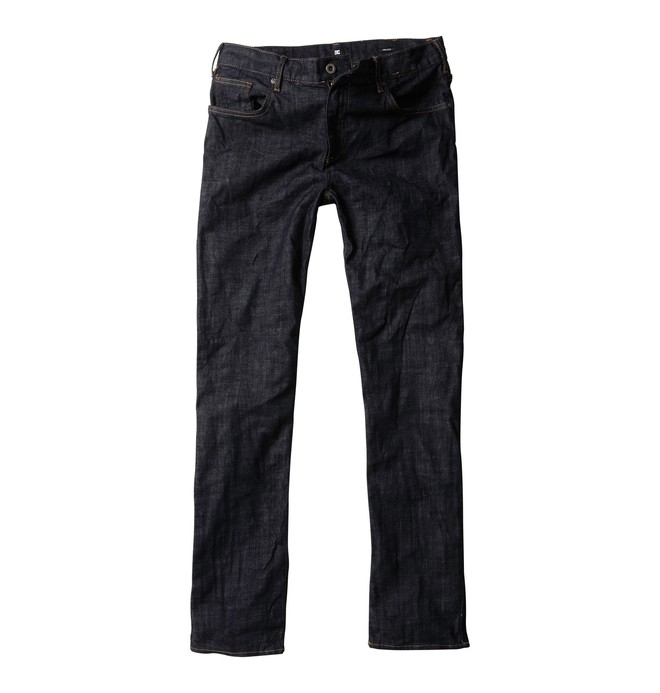 dcshoes, Men's Straight Fit Jeans, INDIGO RINSE (idr) 0 Men's Straight Fit Jeans Blue 53800102 DC Shoes