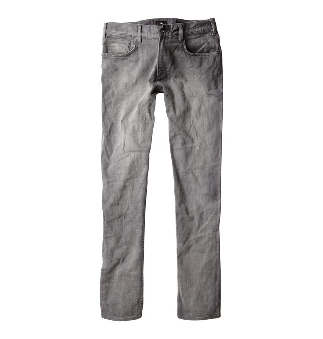 dcshoes, Men's Skinny Fit Jeans, DECONSTRUCTED GREY (3dg) 0 Men's Skinny Fit Jeans 53800106 DC Shoes