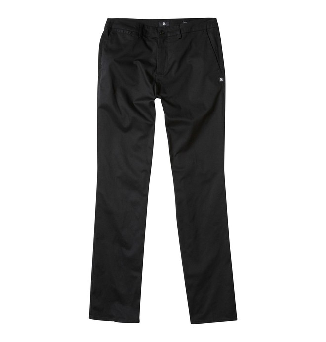 dcshoes, Men's DC Straight Chino Pants, BLACK (blk) 0 Men's DC Straight Chino Pants 53800121 DC Shoes
