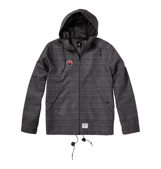 dcshoes, Men's Atlas Jacket, BLACK STRIPE (brp) 0 Men's Atlas Jacket 53840096 DC Shoes