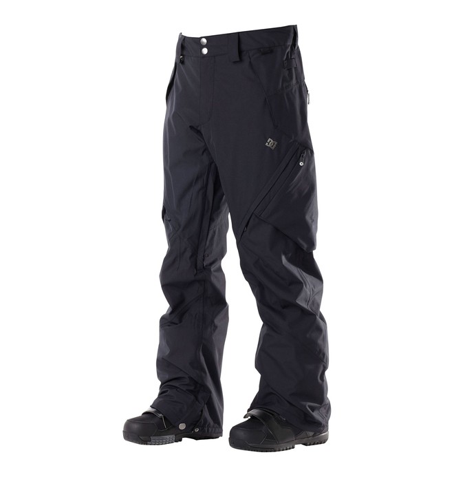 dcshoes, Men's Recon Snowboard Pants, BLACK (blk) 0 Men's Recon Snowboard Pants 54601103 DC Shoes