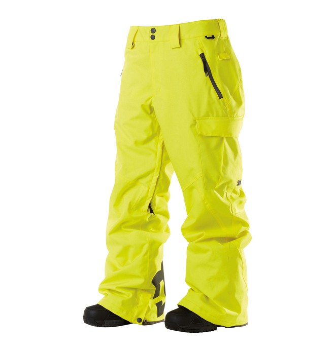 dcshoes, Men's Donon Snowboard Pants, BLAZING YELLOW (blz) 0 Men's Donon Snowboard Pants 54601107 DC Shoes