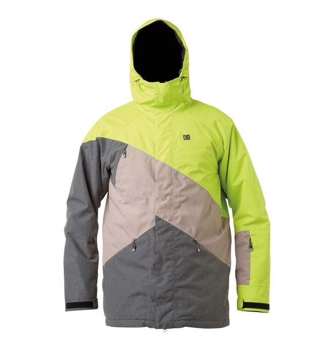 dcshoes, Men's Wishbone Snowboard Jacket, LIME (lim) 0 Men's Wishbone Snowboard Jacket Green 54645121 DC Shoes