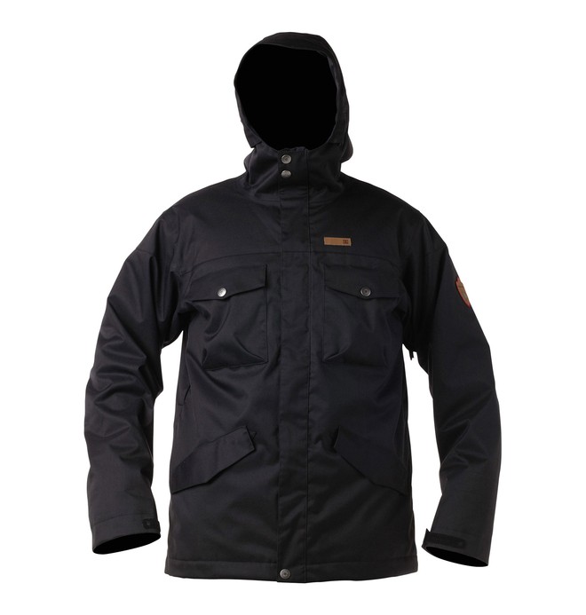 dcshoes, Men's Servo Snowboard Jacket, BLACK (blk) 0 Men's Servo Snowboard Jacket 54645127 DC Shoes