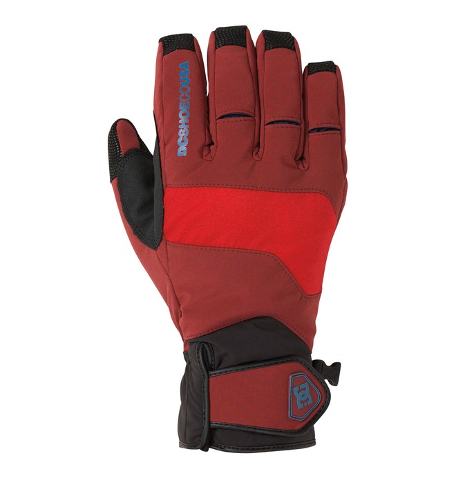 dcshoes, Men's Mizu Snowboard Gloves, BIKING RED (br5) 0 Men's Mizu Snowboard Gloves Red 54671063 DC Shoes