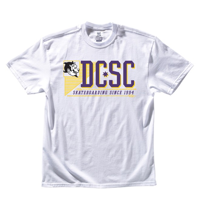 dcshoes, Men's Devil Crew Tee, WHITE (wht) 0 Men's Devil Crew Tee 55200281 DC Shoes