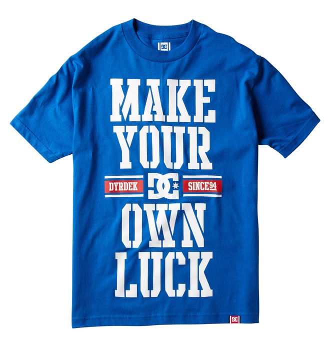 dcshoes, Men's Rob Dyrdek Alumni Luck Tee, ROYAL (roy) 0 Men's Rob Dyrdek Alumni Luck Tee 55200426 DC Shoes