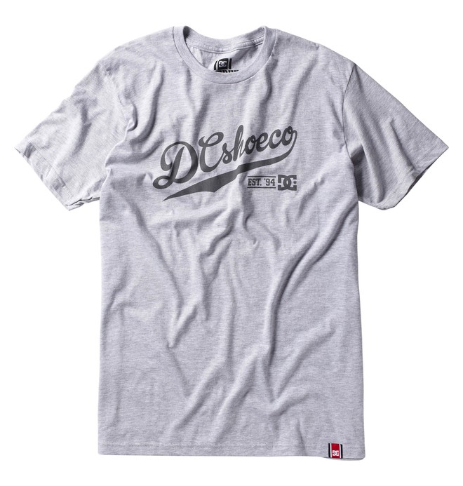 dcshoes, Men's Rob Dyrdek Baseline Tee, ASH (ash) 0 Men's Rob Dyrdek Baseline Tee 55200428 DC Shoes