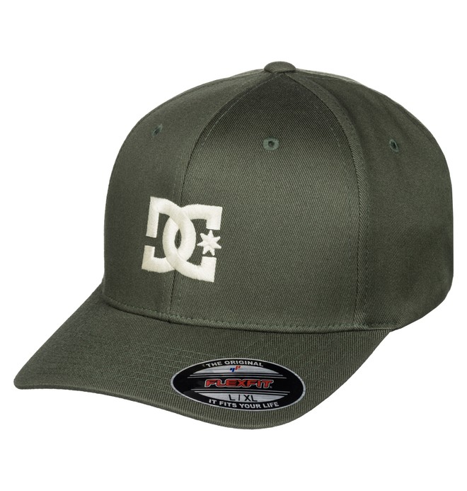 dcshoes, Men's Cap Star Hat, DARK OLIVE (csn0) 0 Men's Cap Star Hat Brown 55300096 DC Shoes