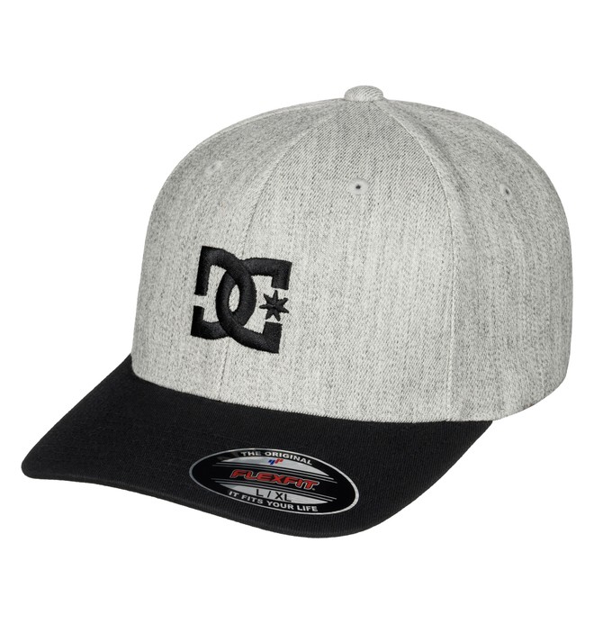 dcshoes, Men's Cap Star Hat, LIGHT GREY HEATHER (seyh) 0 Men's Cap Star Hat Grey 55300096 DC Shoes