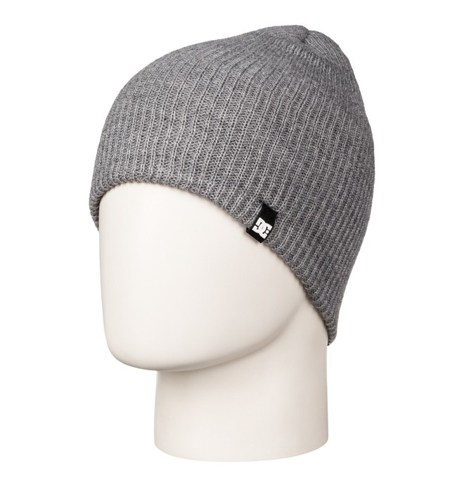 dcshoes, Men's Clap Beanie, HEATHER GREY (htr) 0 Men's Clap Beanie Grey 55310017 DC Shoes