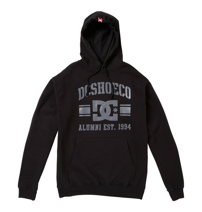dcshoes, Men's Rob Dyrdek Alumni Hoodie, BLACK / GREY (bgy) 0 Men's Rob Dyrdek Alumni Hoodie 55860103 DC Shoes