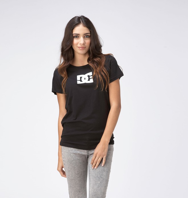 dcshoes, Women's T-Star E Tee, BLACK (blk) 0 Women's T-Star E Tee 61200167 DC Shoes
