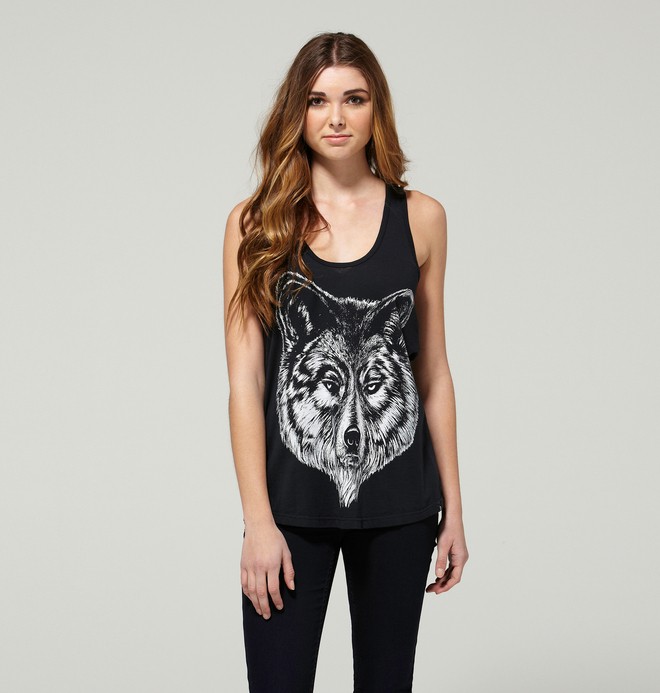 dcshoes, Women's Brant Tank Top, BLACK (blk) 0 Women's Brant Tank Top Black 63430077 DC Shoes