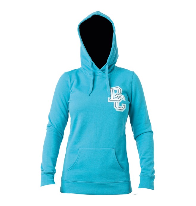 dcshoes, Women's Bachelorette Hoodie, AEGEAN (agn) 0 Women's Bachelorette Hoodie 64260015 DC Shoes