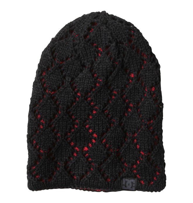 dcshoes, Women's Zina Reversible Beanie, BLACK (blk) 0 Women's Zina Reversible Beanie Black 64310073 DC Shoes