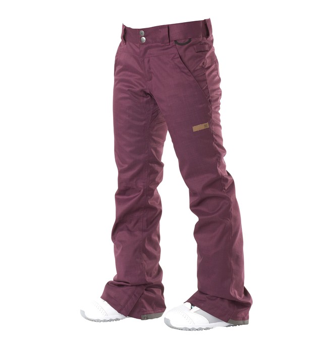 dcshoes, Women's Contour Snowboard Pants, DARK PURPLE (dpu) 0 Women's Contour Snowboard Pants 64601096 DC Shoes