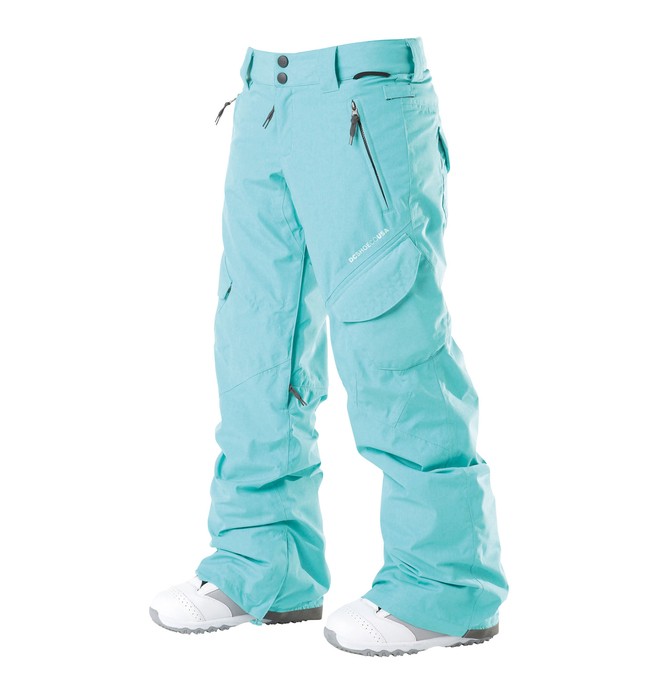dcshoes, Women's Royal Snowboard Pants, ARCADIA GREEN (arg) 0 Women's Royal Snowboard Pants 64601097 DC Shoes