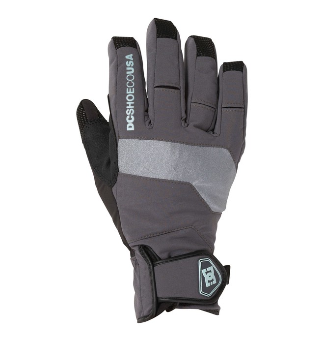 dcshoes, Women's Mizu Snowboard Gloves, DARK SHADOW (dsd) 0 Women's Mizu Snowboard Gloves Grey 64670034 DC Shoes