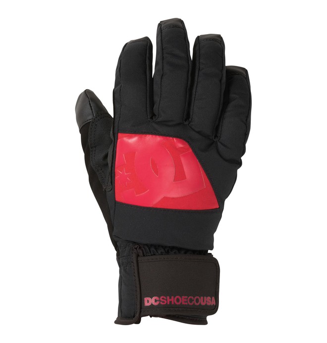 dcshoes, Women's Seger Snowboard Gloves, BLACK (blk) 0 Women's Seger Snowboard Gloves Black 64670035 DC Shoes