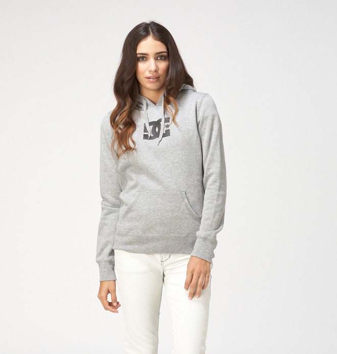 dcshoes, Star E PH Hoodie, GREY HEATHER (sfvh) 0 Star E PH Hoodie Grey 65240057 DC Shoes