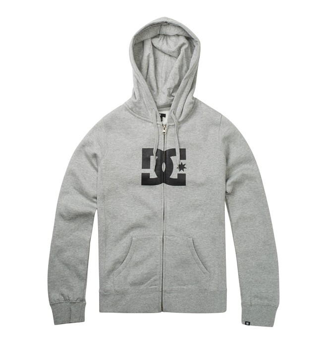 dcshoes, Star E ZH Hoodie, GREY HEATHER (sfvh) 0 Star E ZH Hoodie Grey 65260060 DC Shoes
