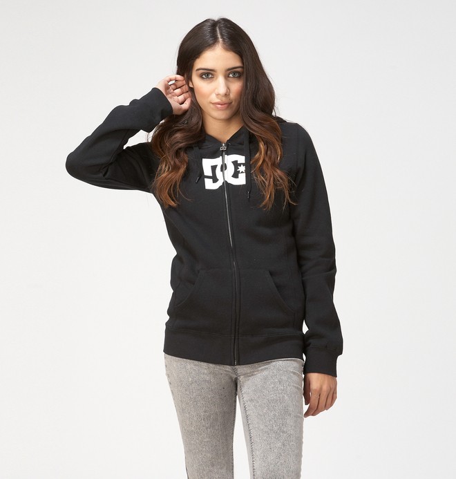 dcshoes, Star E ZH Hoodie, BLACK (kvd0) 0 Star E ZH Hoodie Black 65260060 DC Shoes
