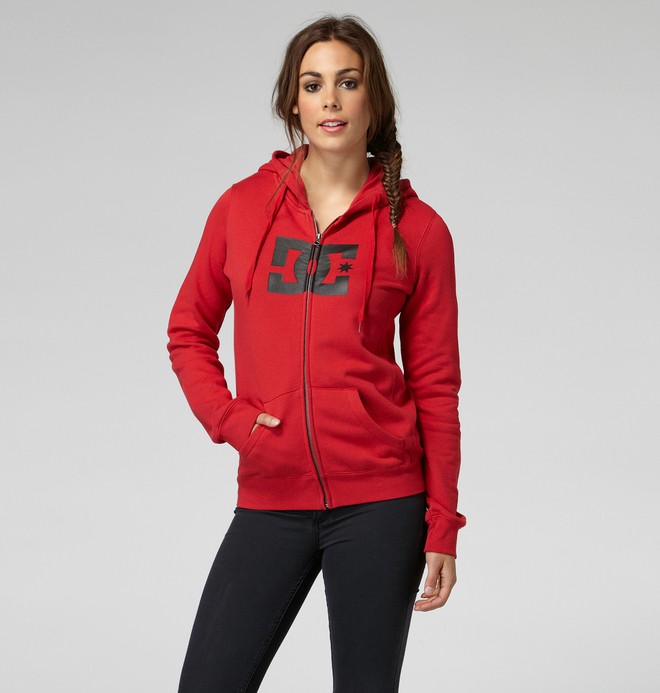 dcshoes, Star E ZH Hoodie, DEEP RED (rrd0) 0 Star E ZH Hoodie Red 65260060 DC Shoes
