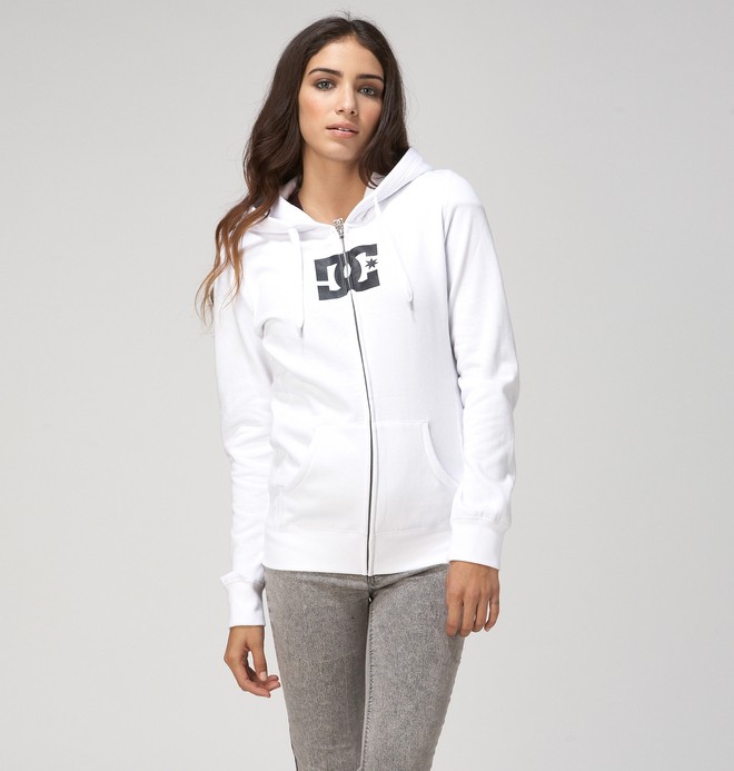 dcshoes, Star E ZH Hoodie, OPTIC WHITE (wbb0) 0 Star E ZH Hoodie White 65260060 DC Shoes