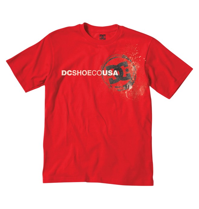 dcshoes, Boy's RPM Tee, ATHLETIC RED (ath) 0 Boy's RPM Tee 71200175 DC Shoes