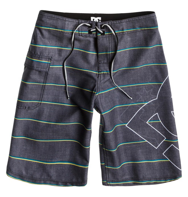dcshoes, Boy's Lanai Essential Boardshorts, LANAI BLACK STRIPE (kvj3) 0 Boy's Lanai Essential Boardshorts Black 73810035 DC Shoes