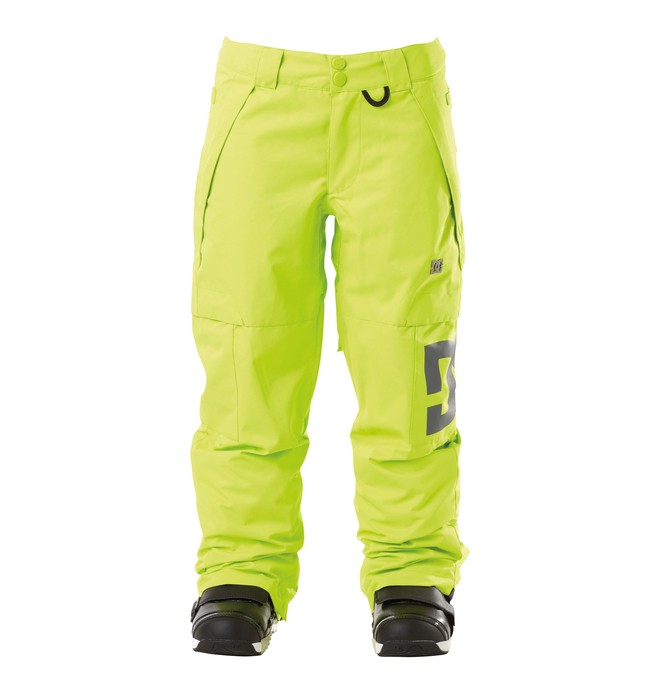 dcshoes, Boys Banshee SNowboard Pants, LIME (lim) 0 Boys Banshee SNowboard Pants Green 74601025 DC Shoes