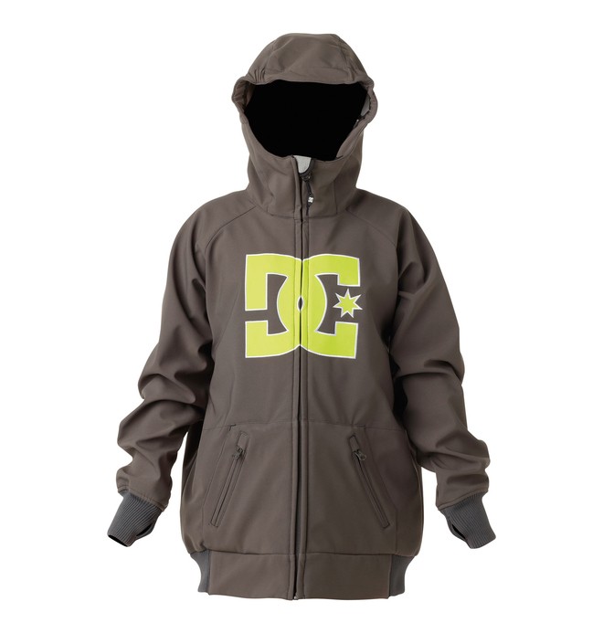 dcshoes, Boys Spectrum Softshell Jacket, DARK SHADOW (dsd) 0 Boys Spectrum Softshell Jacket Grey 74641034 DC Shoes