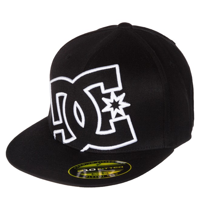 dcshoes, Ya Heard - Flexfit Cap, BLACK (kvj0) 0 Ya Heard - Flexfit Cap Black 75300013 DC Shoes
