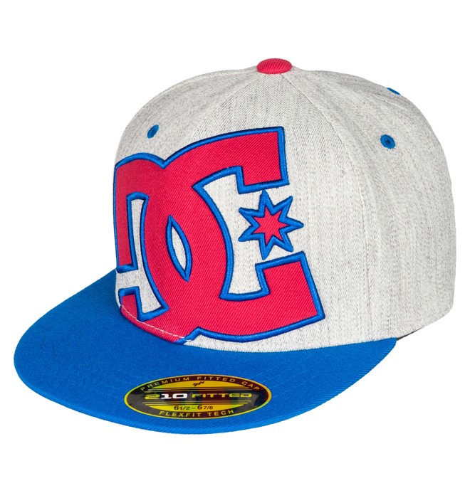 dcshoes, Boy's Ya Heard 2s Hat, HEATHER GREY/NAUTICAL BLUE (xssb) 0 Boy's Ya Heard 2s Hat Grey 75300013 DC Shoes